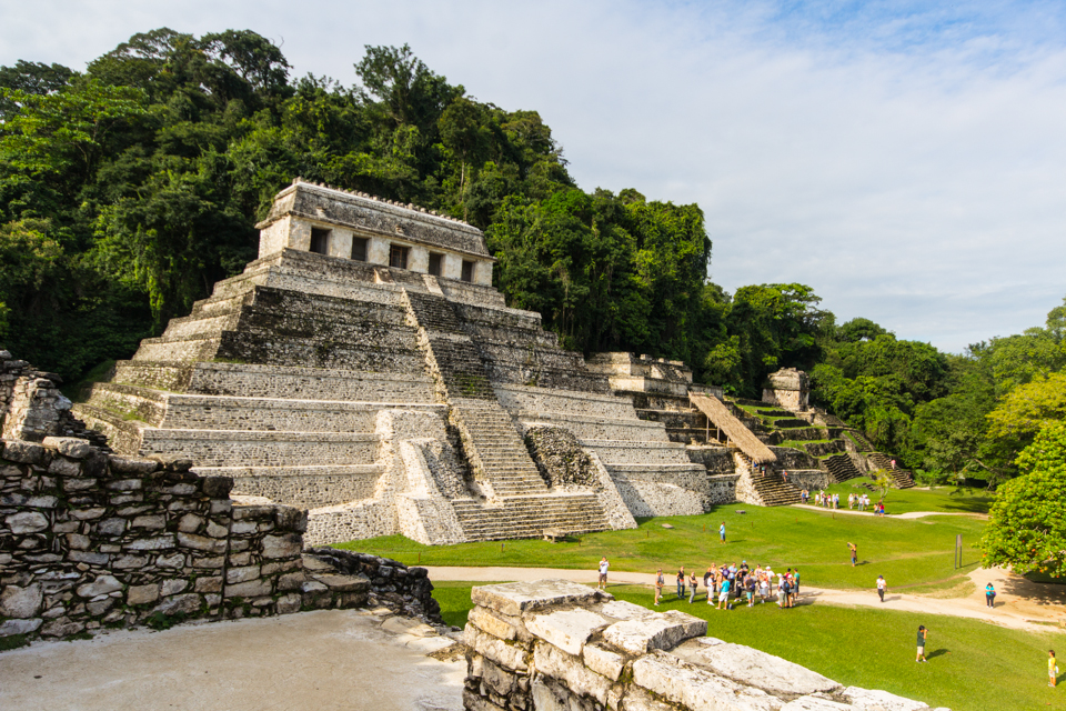 Palenque Maya Ruinen