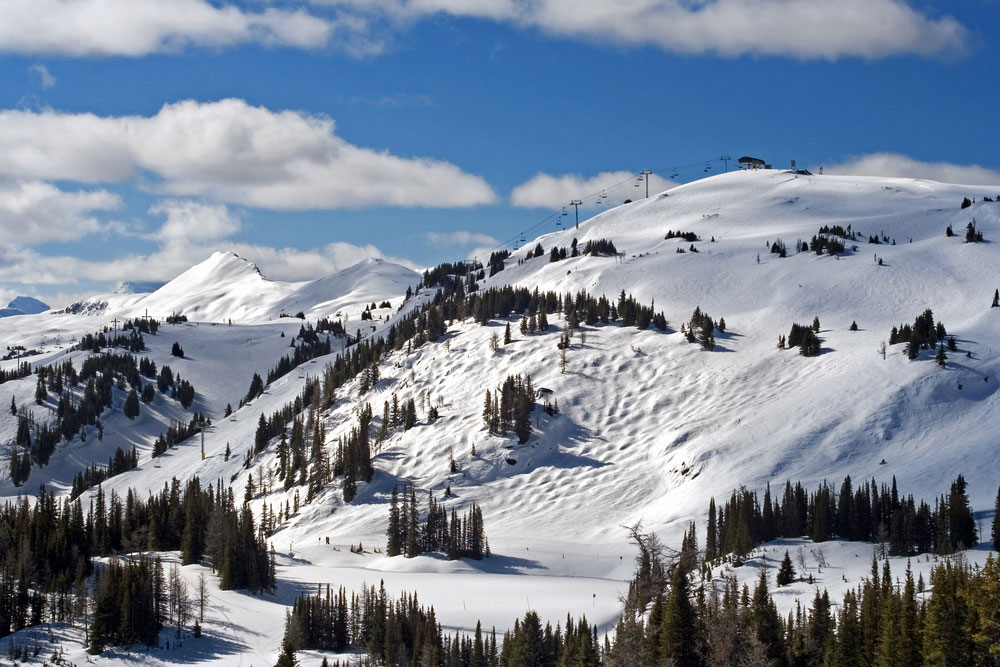 Lake Louis skiing