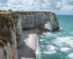 Etretat Alabasterküste Normandie Frankreich