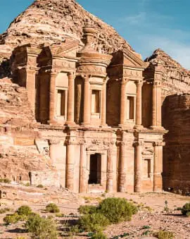 Felsenstadt Petra Jordanien