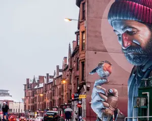 Großbritannien Street Art Glasgow