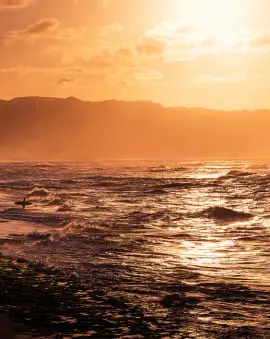 Oahu Hawaii Rundreise Sonnenuntergang