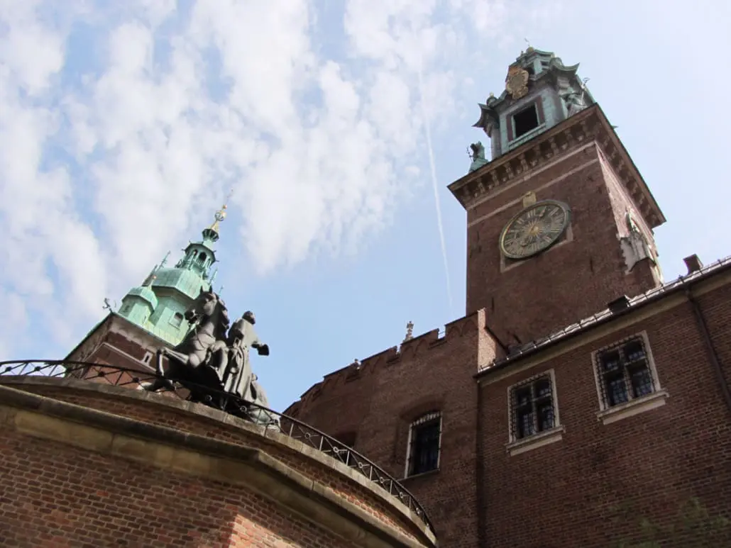 Königsschloss auf der Burg Wawel in Krakau