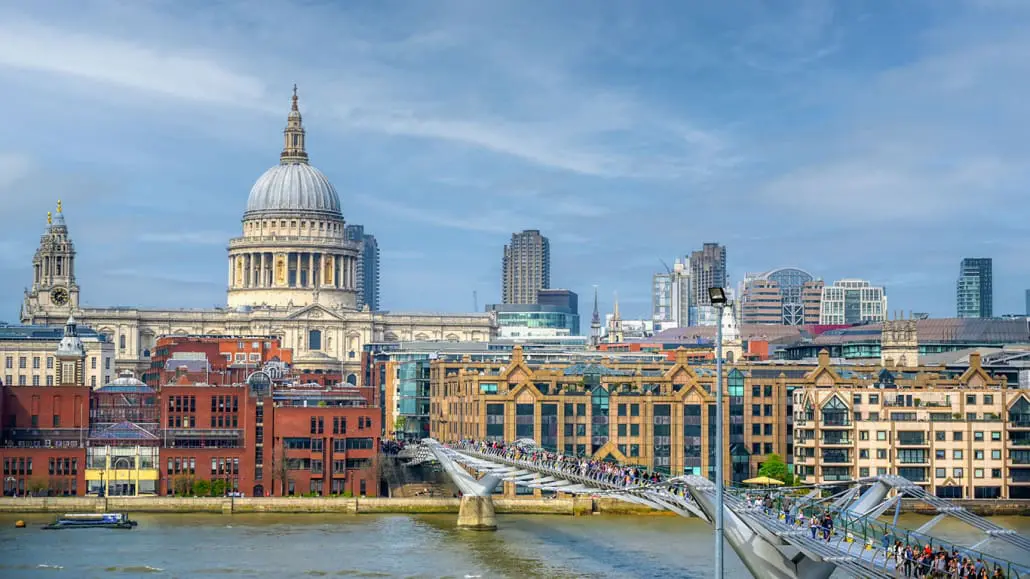 London Aussicht Tate Modern