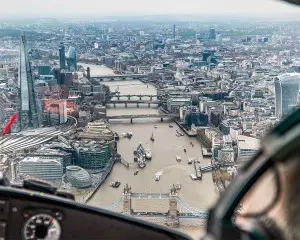 London Stadtführung Helikopterflug