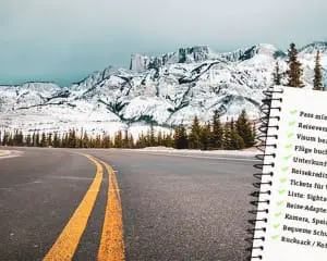 Roadtrip Packliste PDF download