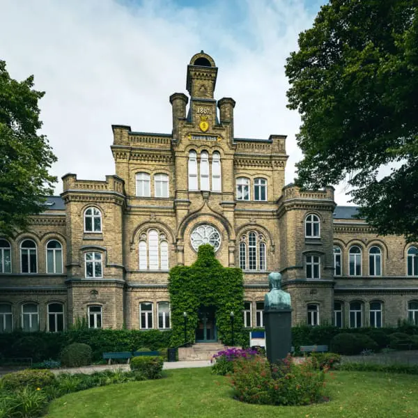 Bibliothek in Lund, Schweden