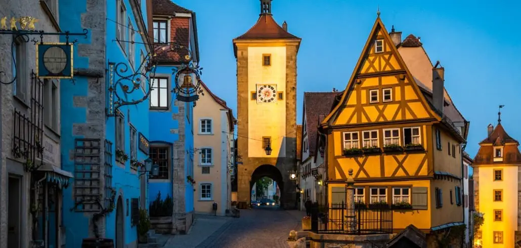 Rothenburg ob der Tauber Sehenswürdigkeiten Plönlein