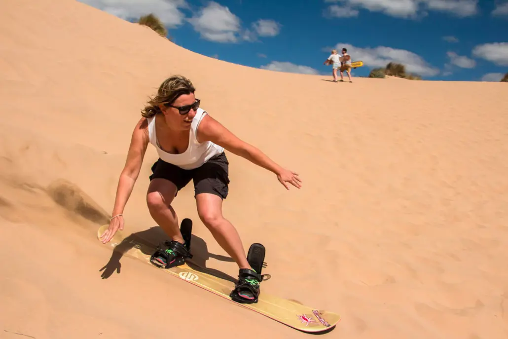 Sandboarding Dragon Dune Mossel Bay Garden Route