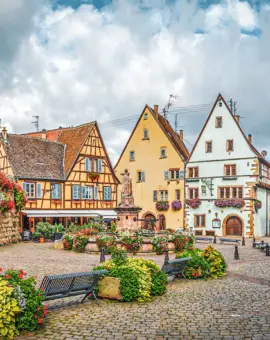 Schönste Kleinstädte Europa Eguisheim Elsass