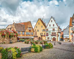 Schönste Kleinstädte Europa Eguisheim Elsass