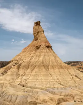 Castildetierra Bardenas Reales Navarra Spanien Sehenswürdigkeit