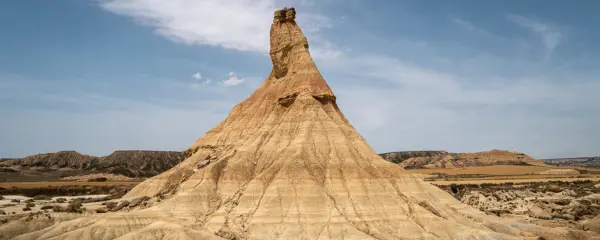 Castildetierra Bardenas Reales Navarra Spanien Sehenswürdigkeit