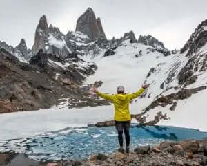El Chaltén in Argentinien. Wanderung Laguna de los Tres