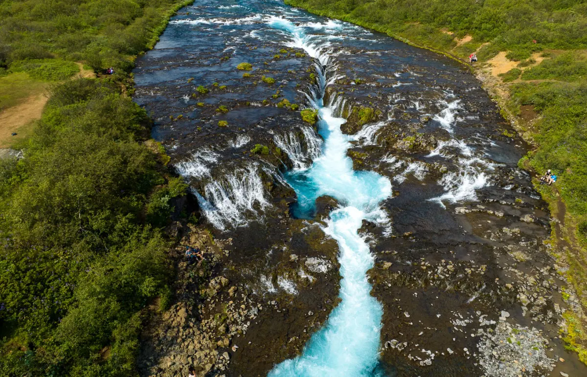 Bruarfoss am Golden Circle in Island