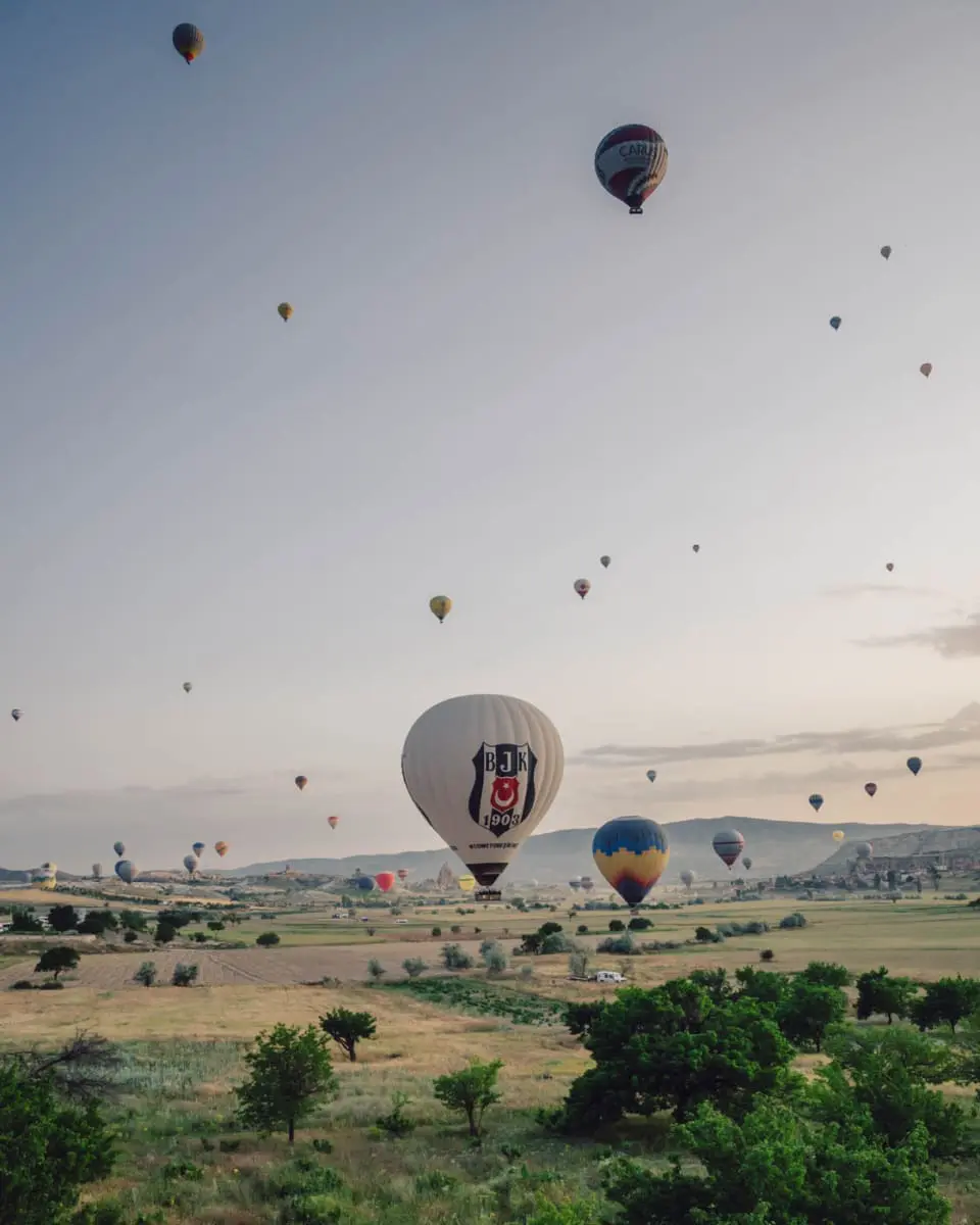 Kappadokien Heißluftballonfahrt