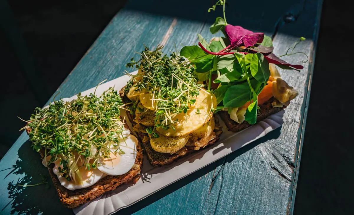 Reffen Streetfood Markt Kopenhagen Smorrebrod essen