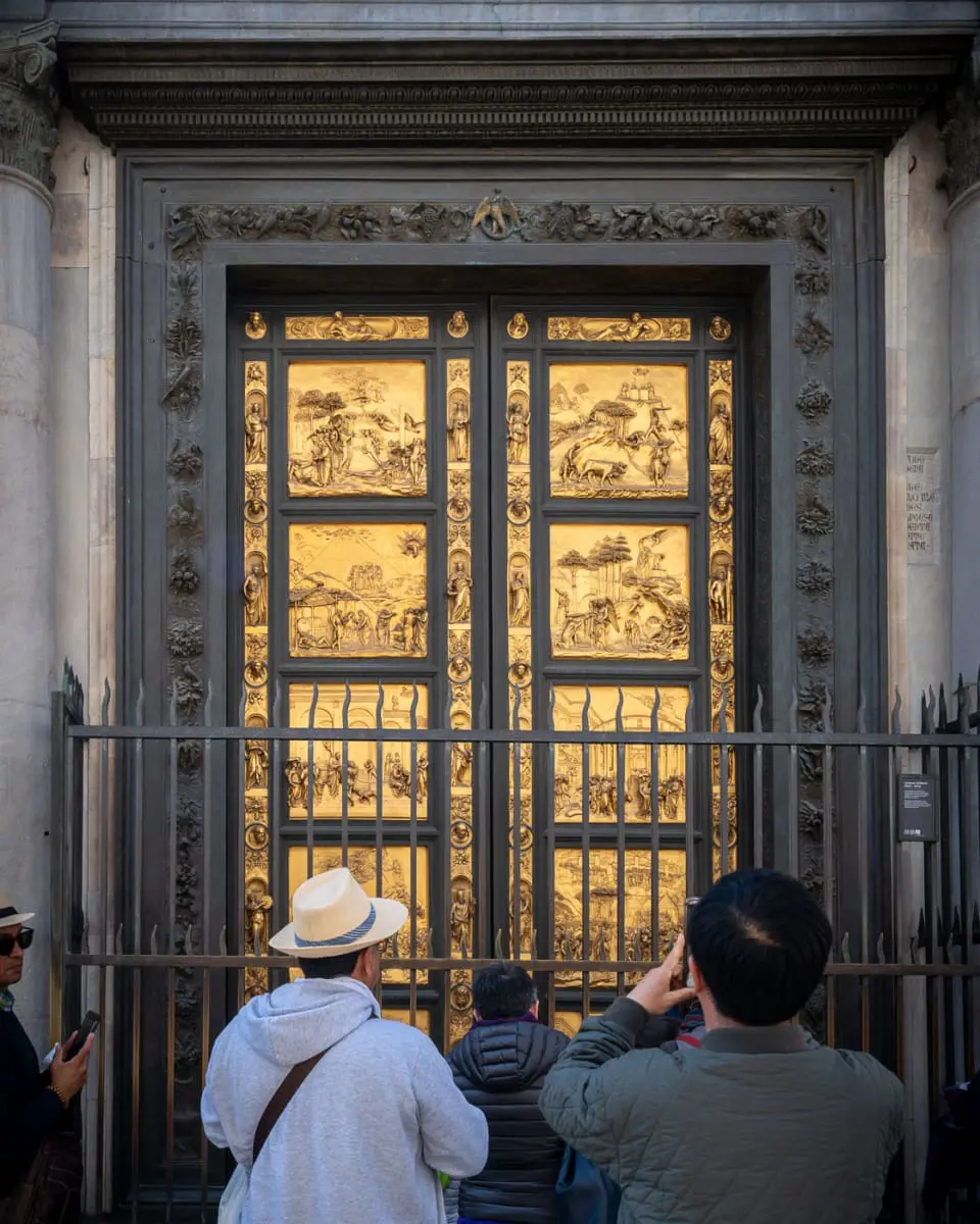 Paradiespforte Baptisterium Florenz