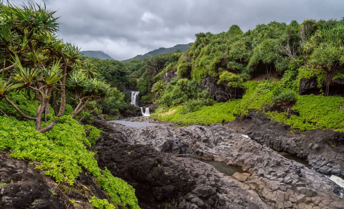 Seven Sacred Pools an der Road to Hana