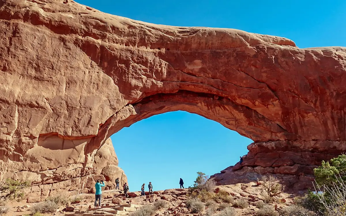 North Window im Arches Nationalpark in Utah