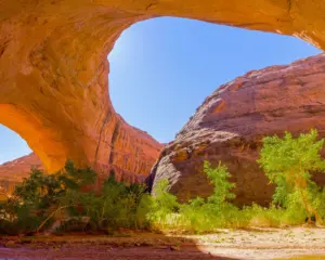 Jacob Hamblin Arch in Coyote Gulch, Grand staircase-Escalante National Monument, Utah