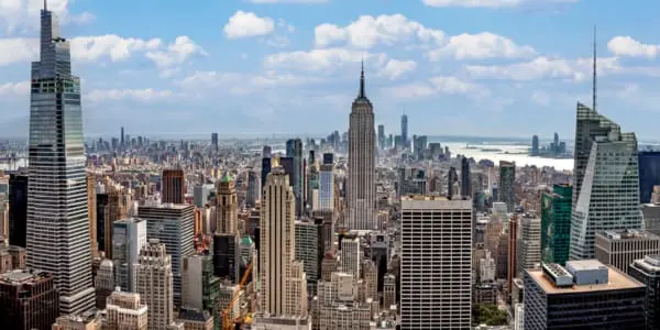 New York Sehenswürdigkeiten Skyline Manhattan