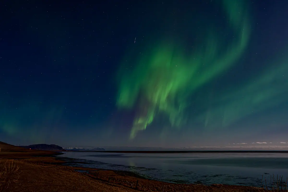 Polarlicht fotografieren Kamera Einstellung