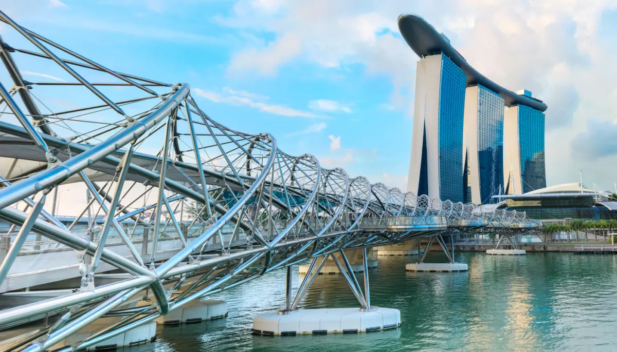 Helix Bridge Singapur