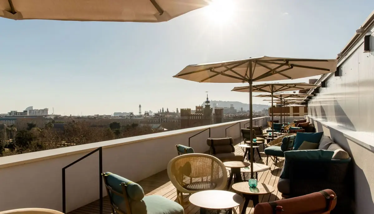 Dachterrasse Motel One Ciutadella