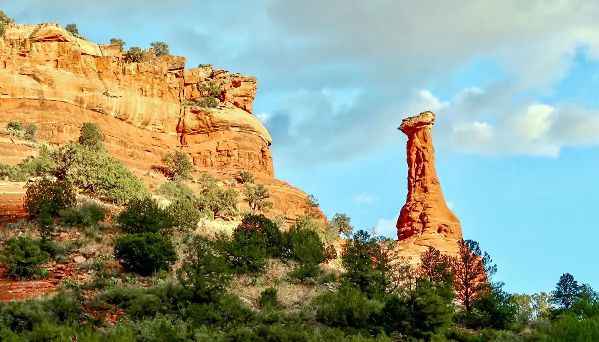 Chimney Rock Wanderung in Sedona Arizona