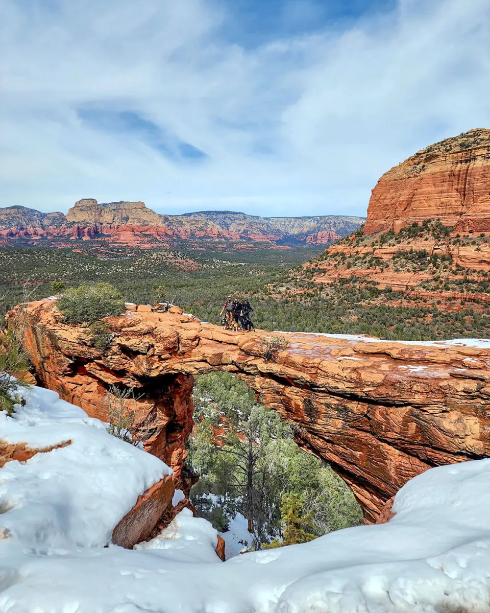 Devils Bridge, eine der beliebtesten Wanderungen in Sedona