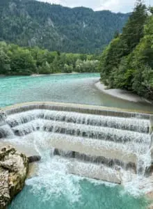 Lechfall in Füssen im Allgäu