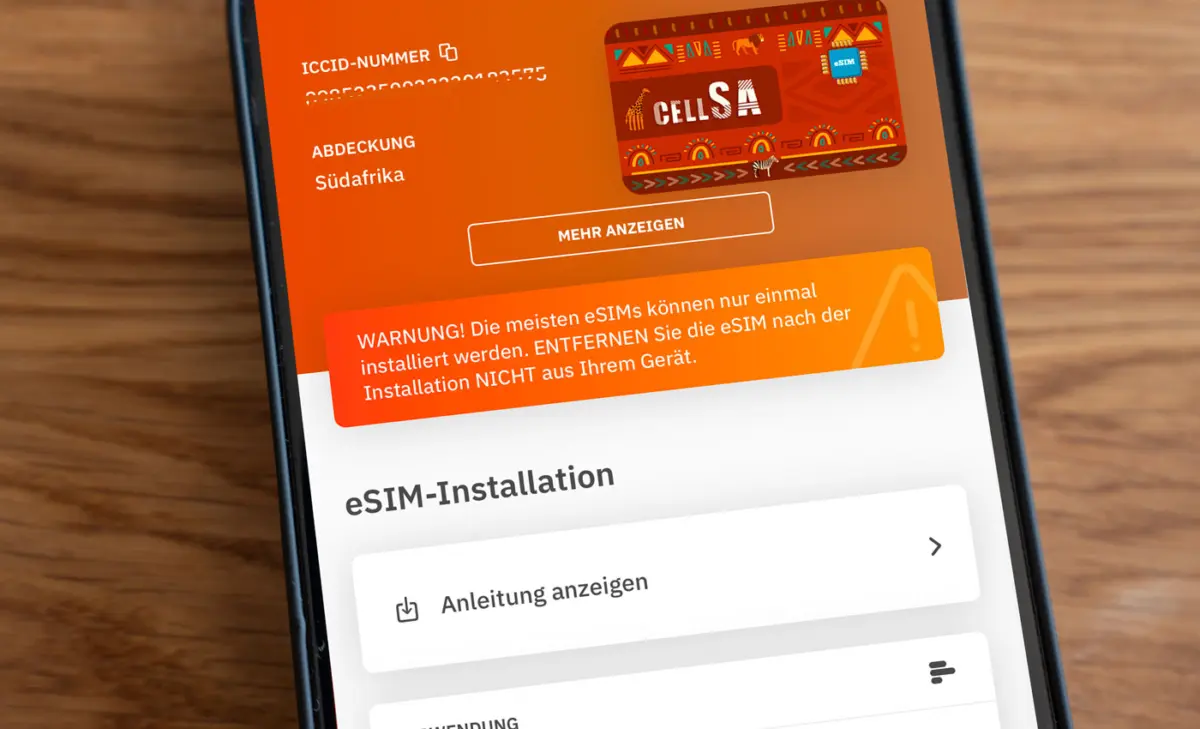 SIM-Karte in Südafrika: Die besten Anbieter 2024