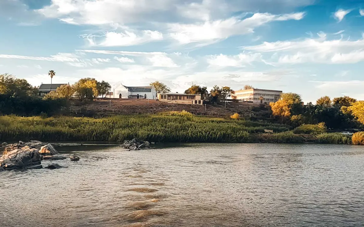 Upington am Orange River im Nordkap, Südafrika