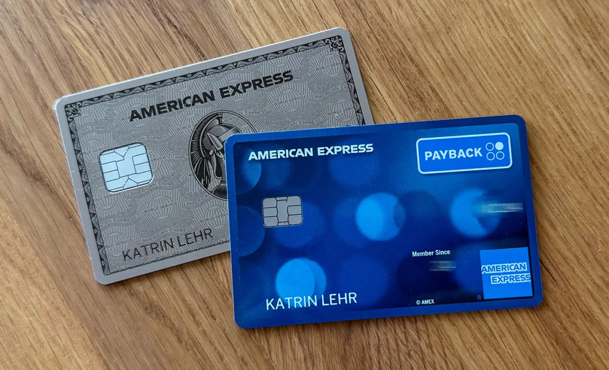 American Express Platinum Card und Payback Karte