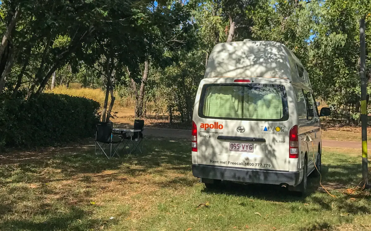 Campingplatz Litchfield Nationalpark Australien