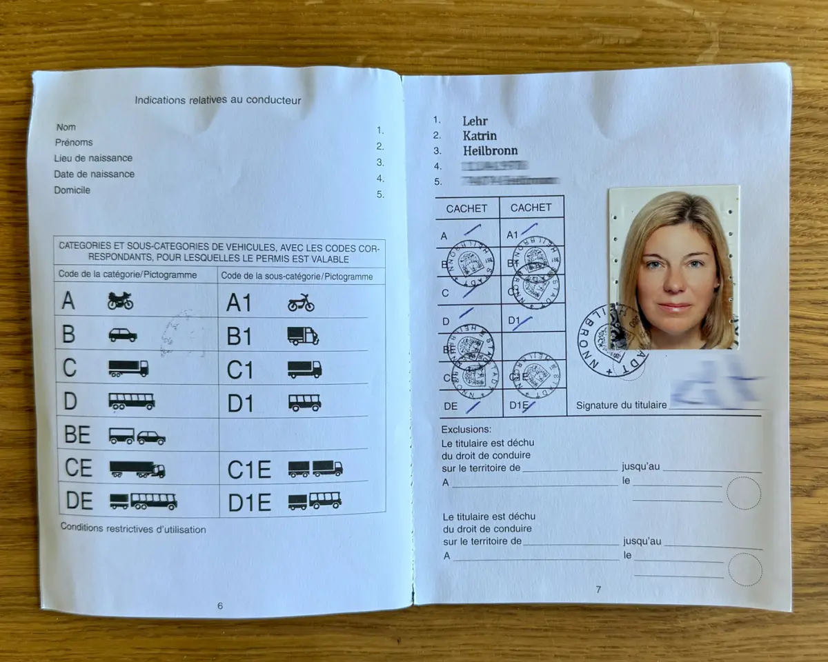 Mein Internationaler Führerschein - so sieht er aus und ist 3 Jahre gültig