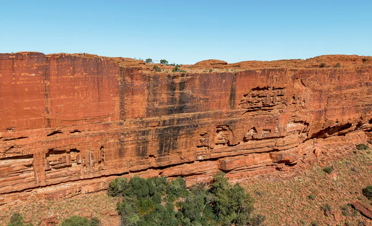 Kings Canyon Rim Walk im Watarrka Nationalpark wandern