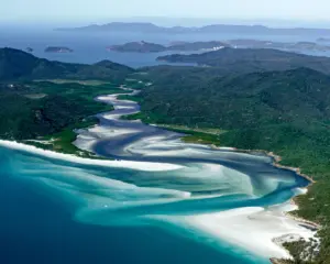 Whiteheaven Beach Whitsundays Australien Rundflug
