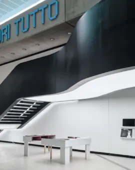 Coole Architektur im MAXXI Museum in Rom