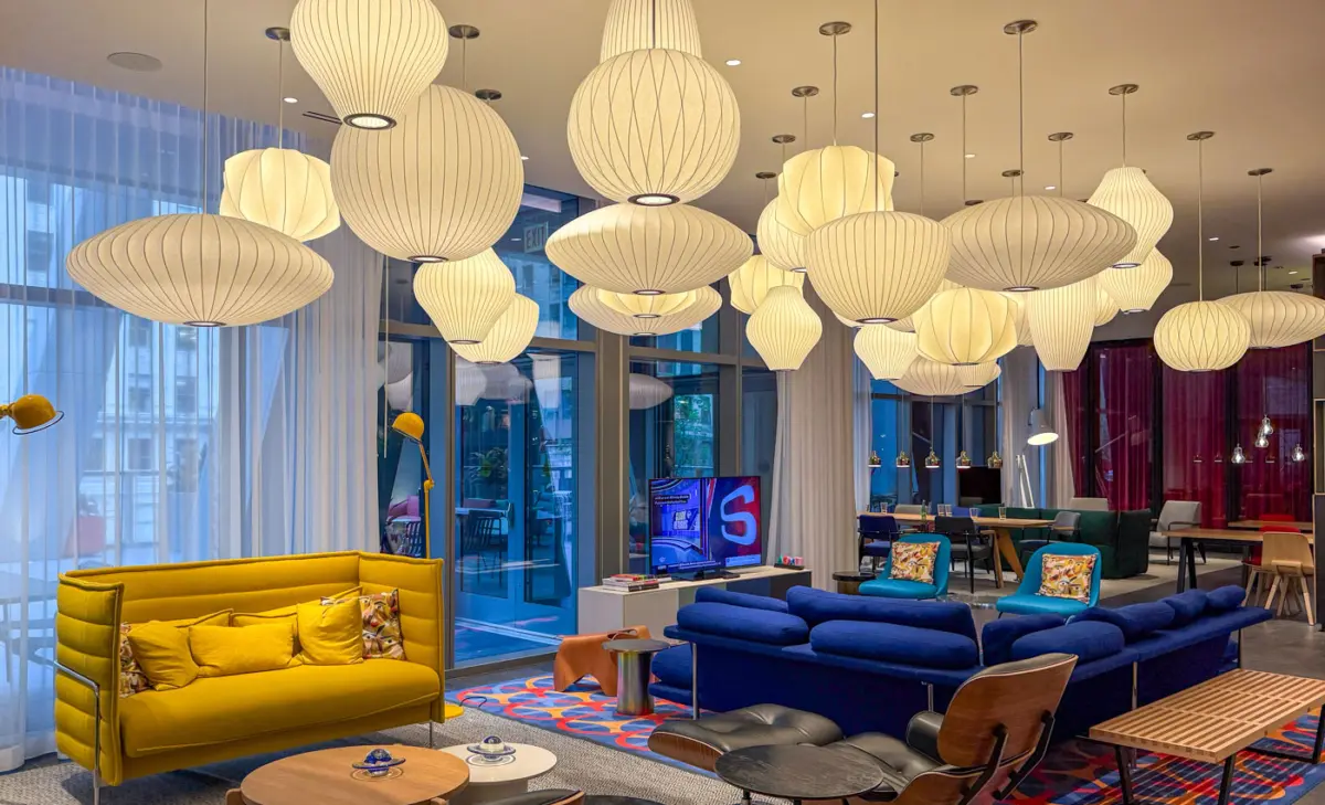 Chicago Hotel Tipp citizenM Downtown Lobby