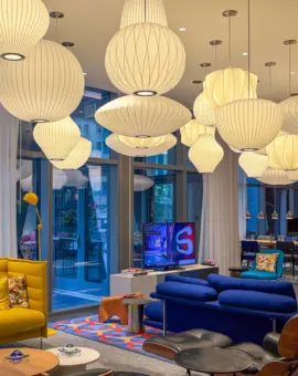 Chicao Hotel TIpp citizenM Downtown Lobby