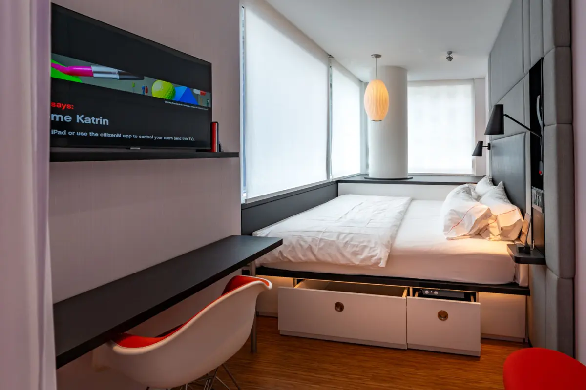 Mein Zimmer im citizenM Downtown Chicago