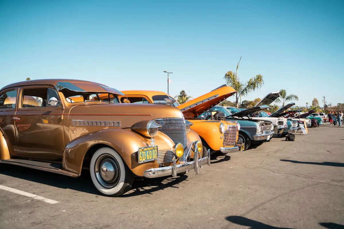 Hot Rods at the Beach
