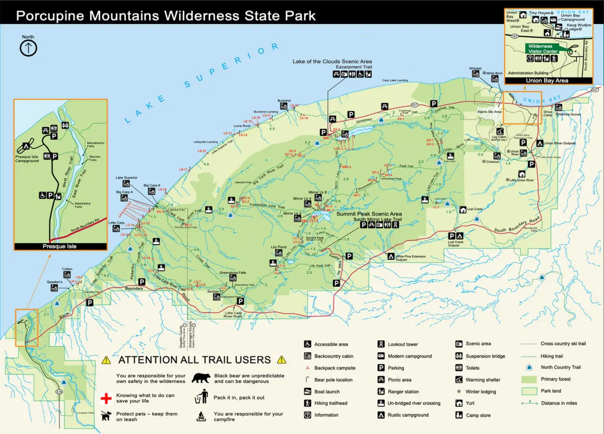 Porcupine Mountains Wilderness State Park
