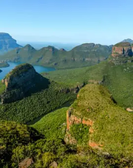 Blyde River Canyon an der Panorama Route in Südafrika