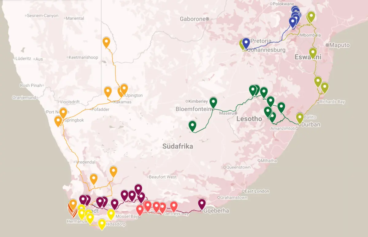 Meine besten Routenvorschläge für deine Südafrika Rundreise als Selbstfahrer