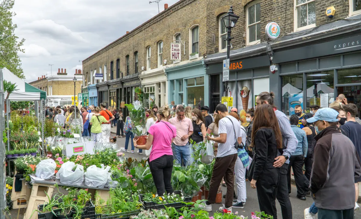 Columbia Road Flower Market