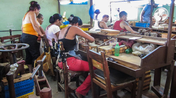 Zigarrenfabrik in Pinar del Rio / Vinales Zigarrenfabrik in Pinar del Rio /Vinales, Kuba