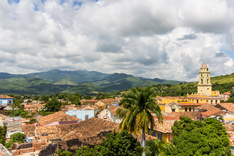 Blick über Trinidad